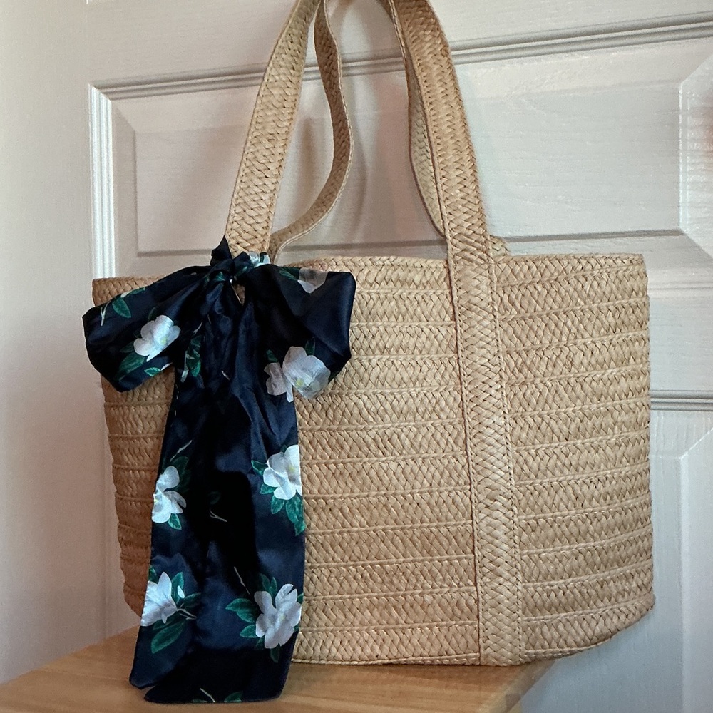 Draper James Everyday Straw Tote Bag💖💖💖NWOT